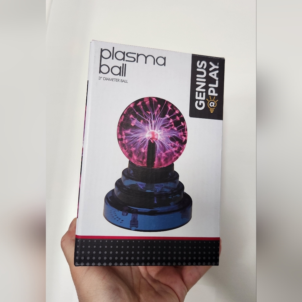 GAP Plasma Ball with Pink and Blue Colors